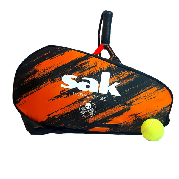 sak padel bag maleta de padel naranja